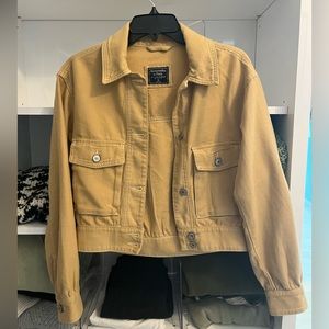 Abercombie & Fitch, Mustard Denim Jacket